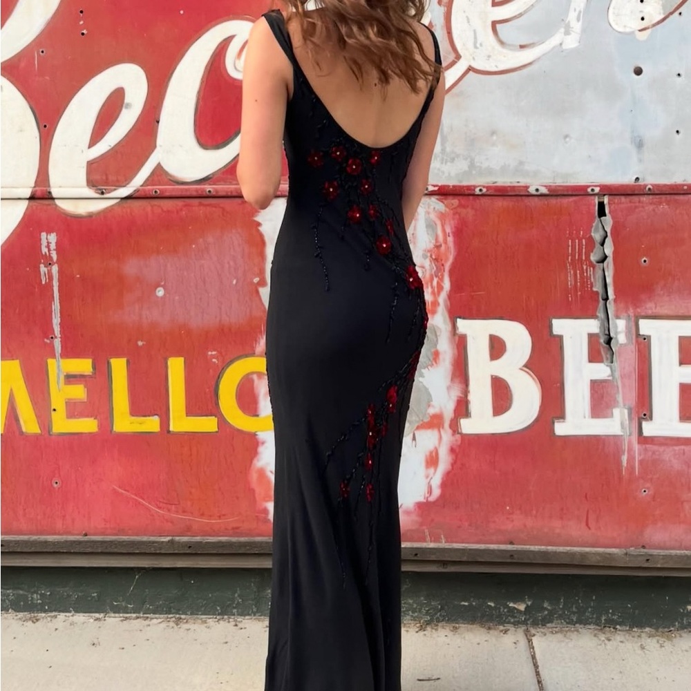 Lillie Rubin beaded gown